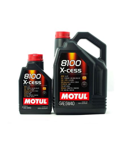 Моторное масло MOTUL 8100 X-CESS 5W-40 4+1л