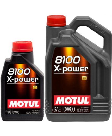 Моторное масло MOTUL 8100 X-power 10W60 4+1