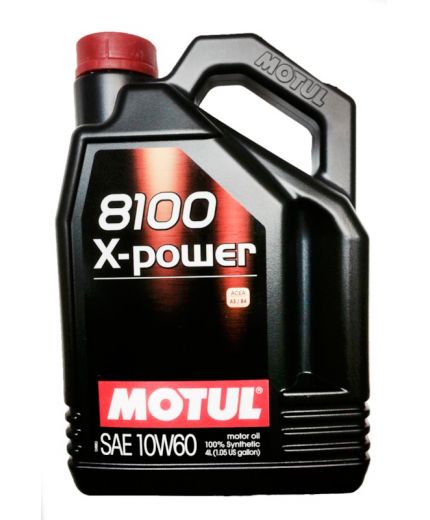 Моторное масло MOTUL 8100 X-POWER 10W-60 4л