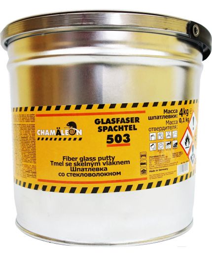 CHAMALEON 503 Шпатлевка со стекловолокном 4,1кг