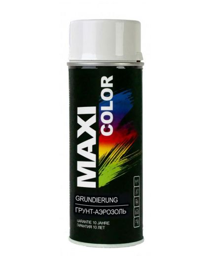MAXI COLOR Грунт-аэрозоль белый 400мл