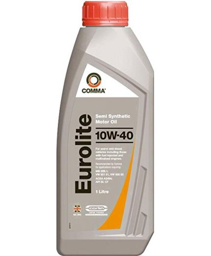 Моторное масло COMMA EUROLITE 10W-40 1л