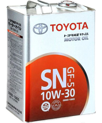 Моторное масло TOYOTA SN/CF-5 10W-30 CASTLE MOTOR OIL 4л