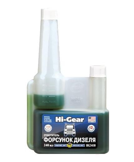 HI-GEAR Очиститель форсунок и системы питания для дизеля c SMT² 240мл Фото 2