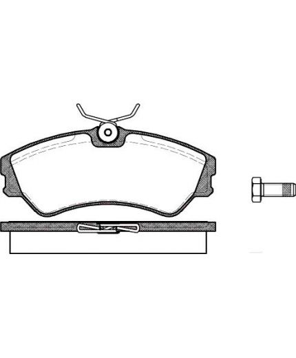 REMSA Колодки дисковые Фото 3