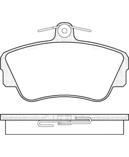 REMSA Колодки дисковые Фото 3