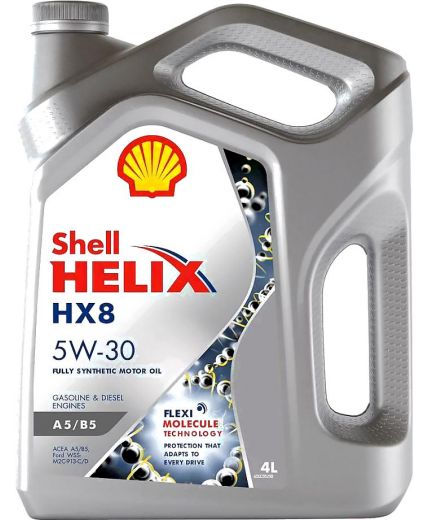 Моторное масло SHELL Helix HX8 A5/B5 5W-30 4л