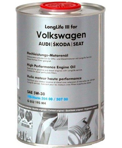 Моторное масло FANFARO 6719 for VW Audi Skoda Seat 5W-30 1л METAL