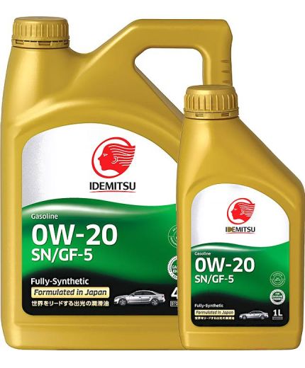 Моторное масло IDEMITSU SN/GF-5 F-S 0W-20 4л +1л КОМПЛЕКТ