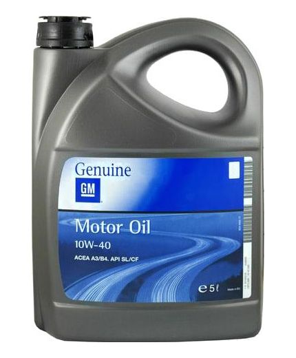 Моторное масло GM Genuine 10W-40 5л
