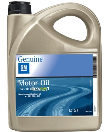 Моторное масло GM Dexos1 Gen2 5W-30 5л