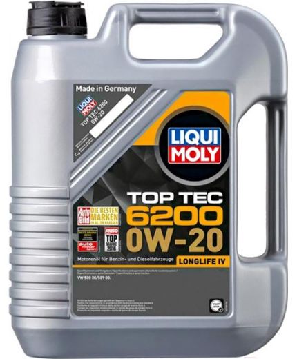 Моторное масло LIQUI MOLY Top Tec 6200 0W-20 4л