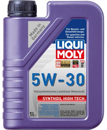 Моторное масло LIQUI MOLY Synthoil High Tech 5W-30 1л