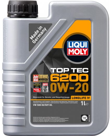 Моторное масло LIQUI MOLY Top Tec 6200 0W-20 1л