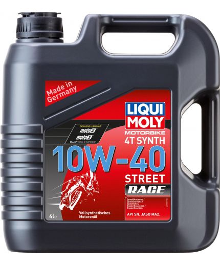 LIQUI MOLY Motorbike 4T Synth 10W-40 Street Race 4л