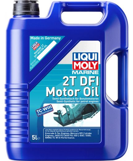 LIQUI MOLY Масло лодок Marine 2T DFI Motor Oil 5л