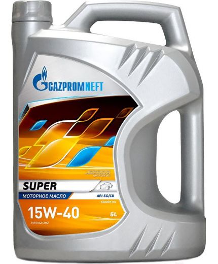 Моторное масло GAZPROMNEFT Super 15W-40 5 л