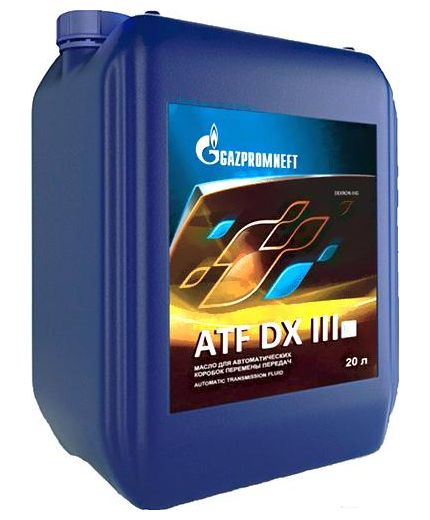 Трансмиссионное масло GAZPROMNEFT ATF DX III 20л