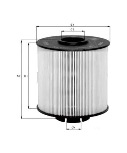 KNECHT-MAHLE Фильтр топливный