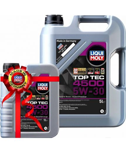 Моторное масло LIQUI MOLY Комплект(Масло Top Тес 4500 5W-30 Top Тес 4500 5W-30 1л) )