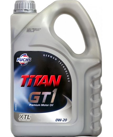 Моторное масло FUCHS TITAN GT1 0W-20 4л