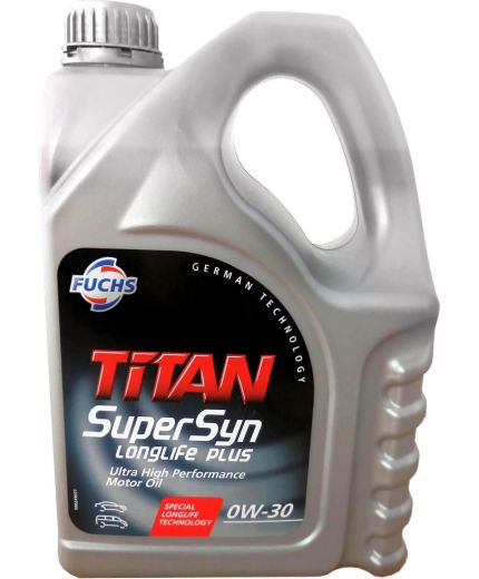 Моторное масло FUCHS TITAN Supersyn LONGLIFE PLUS 0W-30 4л