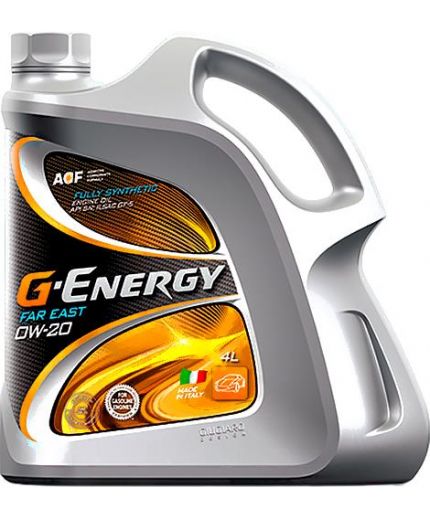 Моторное масло G-ENERGY Far East 0W-20 4л