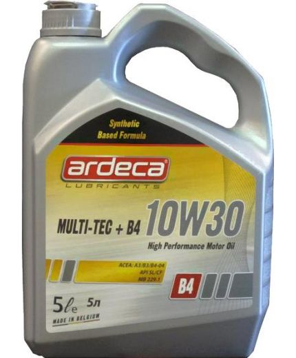 Моторное масло ARDECA MULTI-TEC+ B4 10W-30 5л