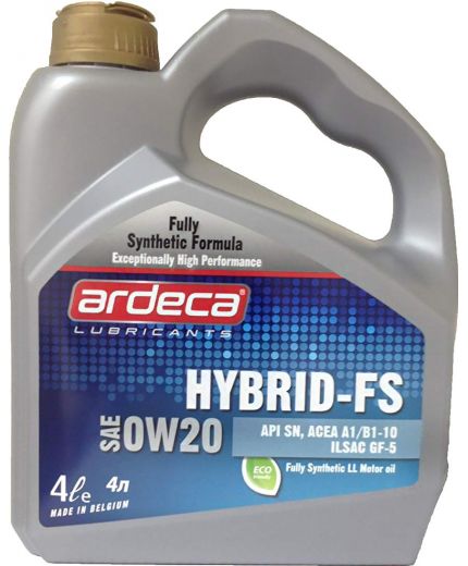 Моторное масло ARDECA HYBRID-FS 0W-20 4л