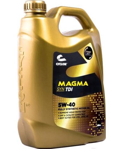 Моторное масло CYCLON MAGMA SYN TDI 5W-40 4л
