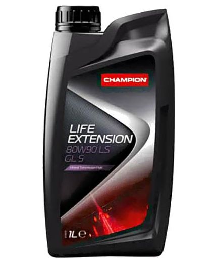 Трансмиссионное масло CHAMPION Life Extension 80W-90 GL 5 1л