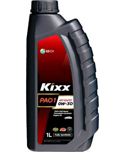 Моторное масло KIXX PAO 1 SN/CF 0W-30 1л