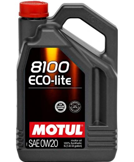Моторное масло MOTUL 8100 ECO-LITE 0W-20 5л (замена 104983)
