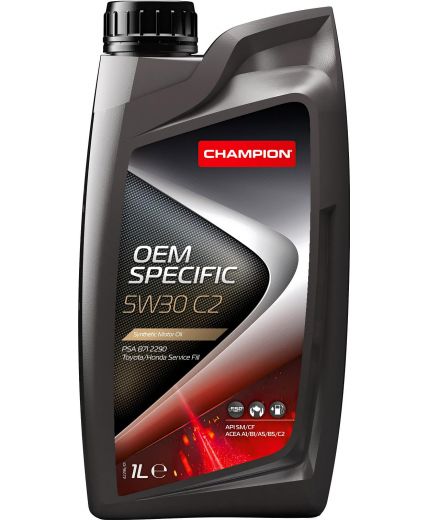 Моторное масло CHAMPION OEM Specific C2 5W-30 1л