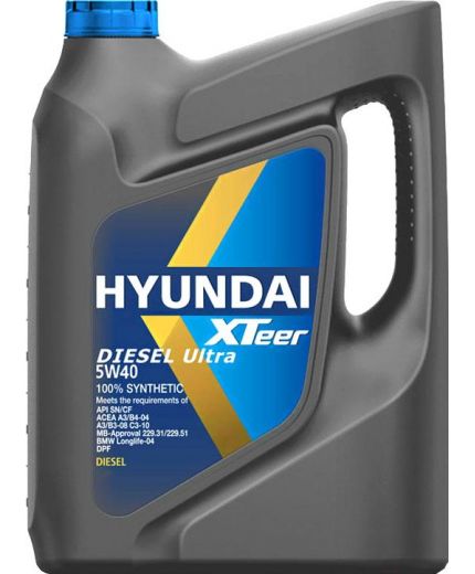 Моторное масло HYUNDAI XTeer Diesel Ultra 5W-40 5л