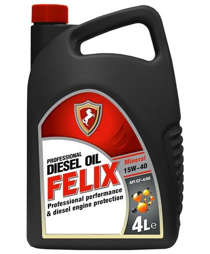 Моторное масло FELIX 15W-40 4л