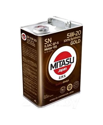 Моторное масло MITASU GOLD SN 5W-20 4л