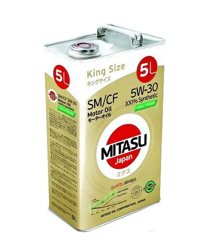Моторное масло MITASU MOLY-TRiMER SM/CF 5W-30 5л