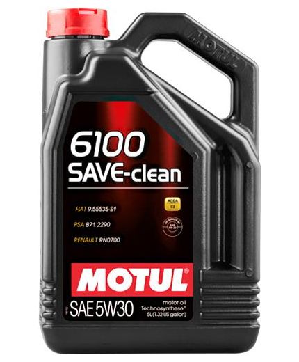 Моторное масло MOTUL 6100 SAVE-CLEAN 5W-30 5л