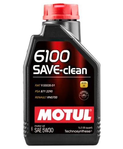 Моторное масло MOTUL 6100 SAVE-CLEAN 5W-30 1л