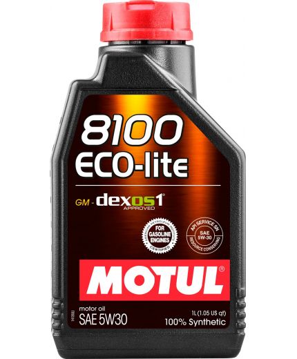 Моторное масло MOTUL 8100 ECO-LITE 5W-30 1л (замена 107250)