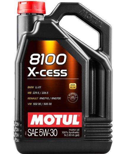 Моторное масло MOTUL 8100 X-CESS 5W-30 5л
