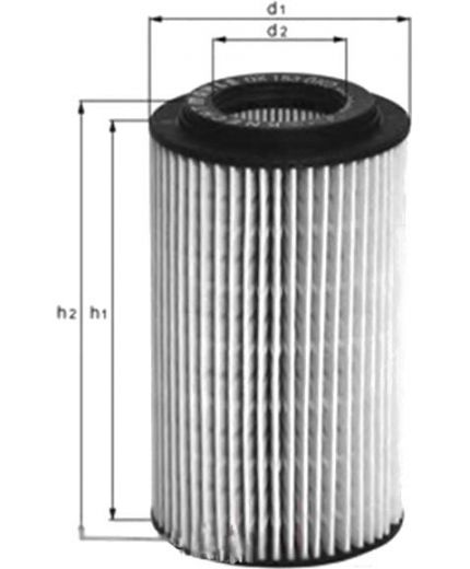 KNECHT-MAHLE Фильтр масляный