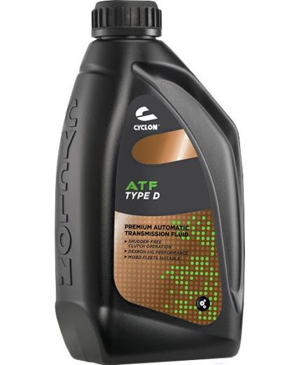 Трансмиссионное масло CYCLON A.T.F. TYPE D, 1л