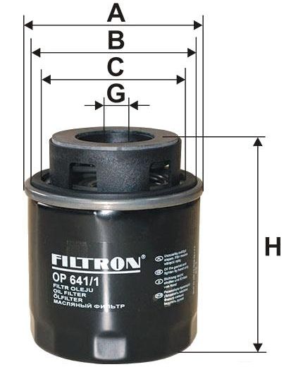 FILTRON Фильтр масляный