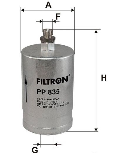 FILTRON Фильтр топливный