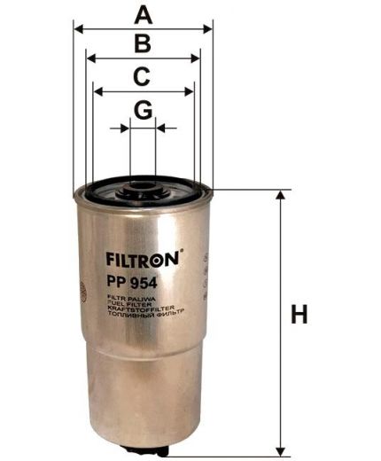 FILTRON Фильтр топливный