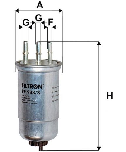 FILTRON Фильтр топливный