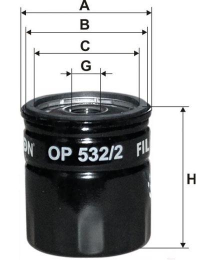 FILTRON Фильтр масляный