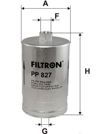 FILTRON Фильтр топливный